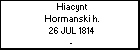 Hiacynt Hormanski h.