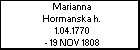 Marianna Hormanska h.