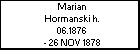 Marian Hormanski h.