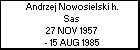 Andrzej Nowosielski h. Sas
