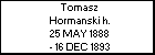Tomasz Hormanski h.