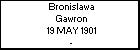 Bronislawa Gawron