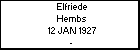 Elfriede Hembs