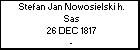 Stefan Jan Nowosielski h. Sas