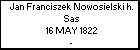 Jan Franciszek Nowosielski h. Sas