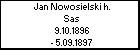 Jan Nowosielski h. Sas