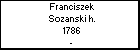 Franciszek Sozanski h.