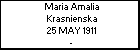 Maria Amalia Krasnienska
