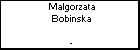 Malgorzata Bobinska