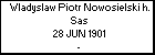 Wladyslaw Piotr Nowosielski h. Sas