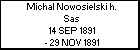 Michal Nowosielski h. Sas