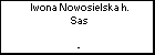 Iwona Nowosielska h. Sas