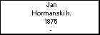 Jan Hormanski h.