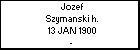 Jozef Szymanski h.