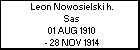 Leon Nowosielski h. Sas