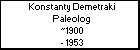 Konstanty Demetraki Paleolog