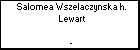 Salomea Wszelaczynska h. Lewart