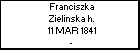 Franciszka Zielinska h.