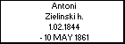 Antoni Zielinski h.