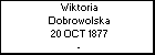 Wiktoria Dobrowolska
