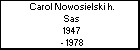 Carol Nowosielski h. Sas