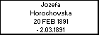 Jozefa Horochowska