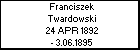 Franciszek Twardowski