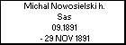 Michal Nowosielski h. Sas