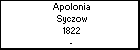 Apolonia Syczow