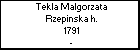 Tekla Malgorzata Rzepinska h.