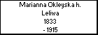 Marianna Okleyska h. Leliwa