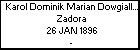 Karol Dominik Marian Dowgiallo H. Zadora