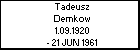 Tadeusz Demkow