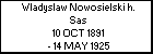 Wladyslaw Nowosielski h. Sas