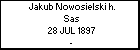 Jakub Nowosielski h. Sas