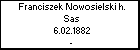 Franciszek Nowosielski h. Sas