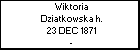 Wiktoria Dziatkowska h.