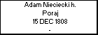 Adam Nieciecki h. Poraj