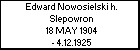Edward Nowosielski h. Slepowron