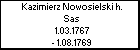 Kazimierz Nowosielski h. Sas