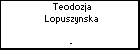 Teodozja Lopuszynska