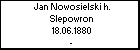 Jan Nowosielski h. Slepowron