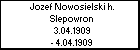 Jozef Nowosielski h. Slepowron