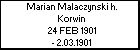 Marian Malaczynski h. Korwin