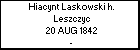 Hiacynt Laskowski h. Leszczyc