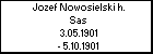 Jozef Nowosielski h. Sas