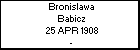 Bronislawa Babicz