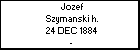 Jozef Szymanski h.