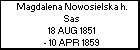 Magdalena Nowosielska h. Sas