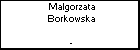 Malgorzata Borkowska